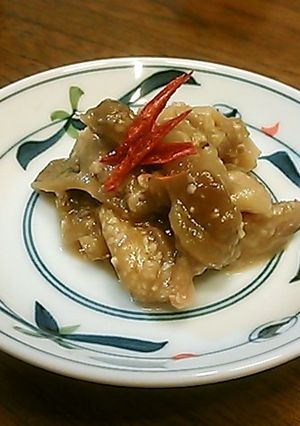 おつまみ☆焼きナス醬油糀和え-レシピのメイン写真