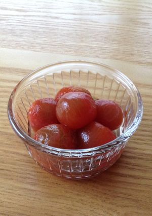 ミニトマトの蜂蜜漬け-レシピのメイン写真