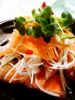 ◆酢香る♪ピリ辛!鮭のさっぱり酢漬け◆-レシピのメイン写真