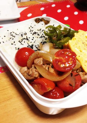 パパ弁当♪夏のさっぱり焼肉♪-レシピのメイン写真