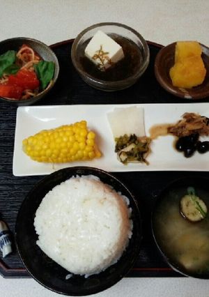 血管プラークダイエット食454（朝食）-レシピのメイン写真