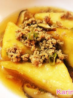 高野豆腐のとろとろ煮 〜心も体もぽかぽか-レシピのメイン写真