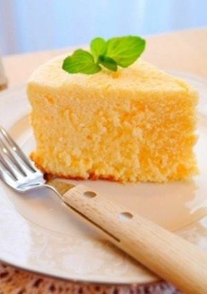 しっとりふんわり＊スフレチーズケーキ♪-レシピのメイン写真