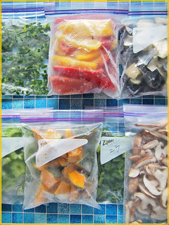 夏野菜無駄なく!冷凍保存-レシピのメイン写真