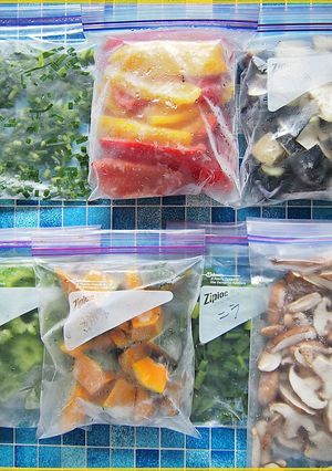 夏野菜無駄なく!冷凍保存-レシピのメイン写真