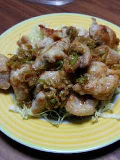 鶏むね肉のネギソースかけ-レシピのメイン写真