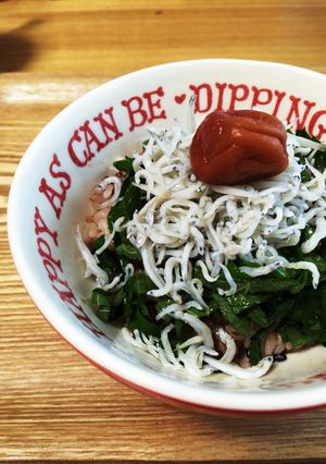 シソしらす丼-レシピのメイン写真