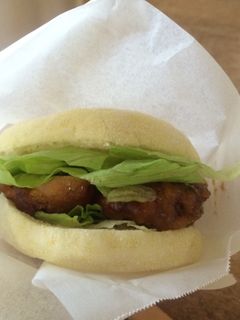 ☆リメイク☆唐揚げの照り焼きサンド-レシピのメイン写真