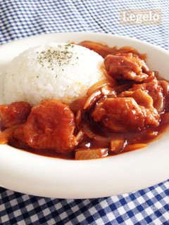 定番調味料だけで♪簡単チキンハヤシライス-レシピのメイン写真