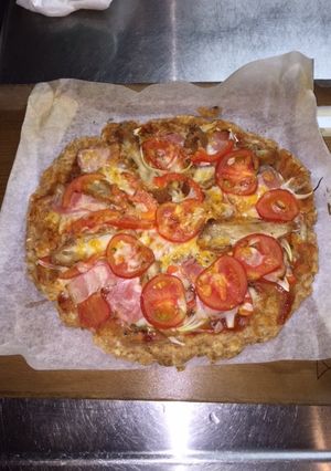 残り物のパン耳でピザ生地-レシピのメイン写真