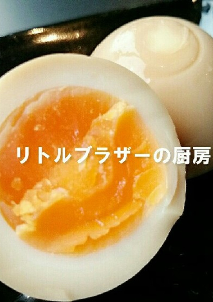 濃縮めんつゆで作る美味簡単　味付けたまご-レシピのメイン写真