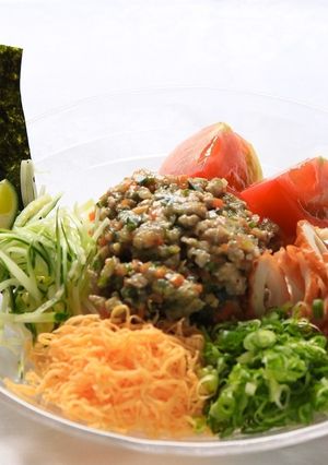 徳島野菜たっぷり半田冷麺-レシピのメイン写真