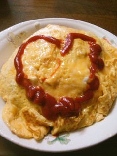 鯖的ふわふわオムライス!-レシピのメイン写真