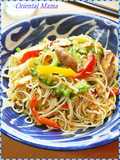ランチは　おツナそうめんチャンプル～♪