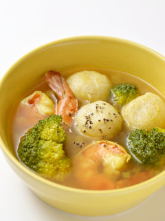 まるごと玄米の海老カレースープ-レシピのメイン写真