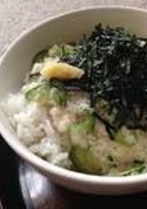 オクラ入りとろろ丼☆夏の食欲不振に☆-レシピのメイン写真