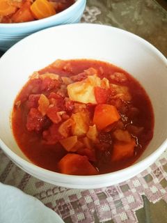 炊飯器で作る、トマトスープ-レシピのメイン写真