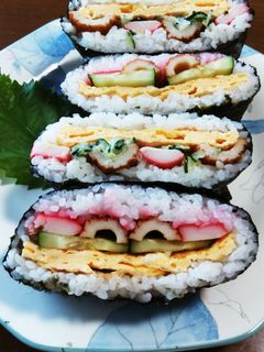海苔巻きをのり巻かず-レシピのメイン写真