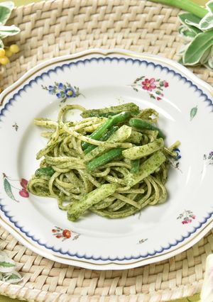 チューボーですよ！ パスタジェノベーゼ-レシピのメイン写真