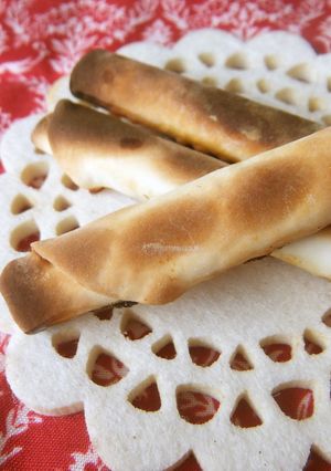 すぐ完成！餃子の皮でハニーソルト巻き★-レシピのメイン写真
