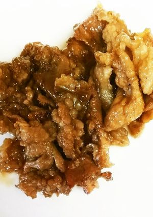 お弁当に！豚こまの甘め生姜焼き-レシピのメイン写真