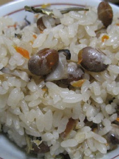 炒り大豆の炊き込みごはん-レシピのメイン写真