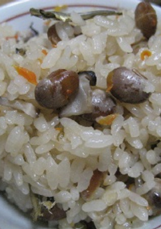 炒り大豆の炊き込みごはん-レシピのメイン写真