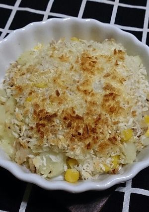 手抜き！焼くだけ簡単ツナコーンコロッケ-レシピのメイン写真