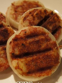 ☆焼きコンビーフポテト・オニオンリング☆-レシピのメイン写真