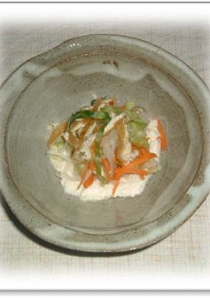 練り豆腐の野菜のっけ-レシピのメイン写真