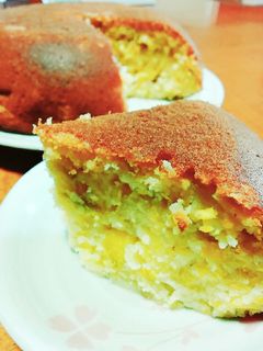 HMと炊飯器で!さつま芋とりんごのケーキ-レシピのメイン写真