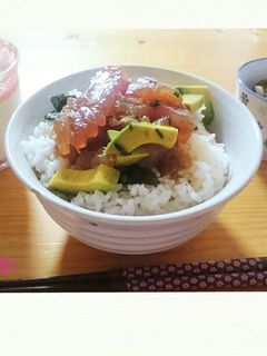 アボカド鮪丼-レシピのメイン写真