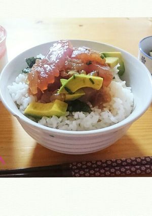 アボカド鮪丼-レシピのメイン写真