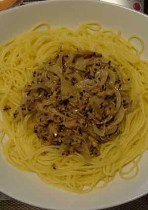 ツナのパスタ♪混ぜるだけ！！-レシピのメイン写真