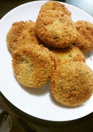 コンビーフと野菜のコロッケ-レシピのメイン写真