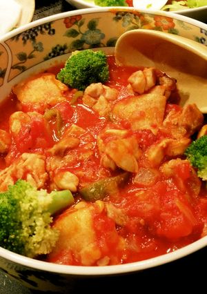 鶏もも肉のプリプリトマト煮 糖質オフ-レシピのメイン写真