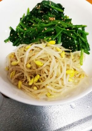 簡単！豆もやしのナムル！-レシピのメイン写真