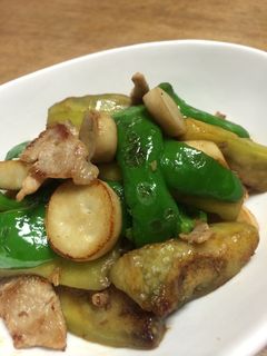 夏野菜のあっさり炒め-レシピのメイン写真