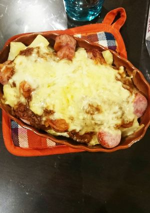 ミートソースポテトグラタン♪-レシピのメイン写真