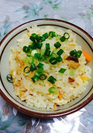 焼き鳥缶で簡単炊き込み御飯♪-レシピのメイン写真