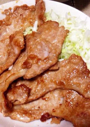 柔らか味もしっかり豚の生姜焼き-レシピのメイン写真