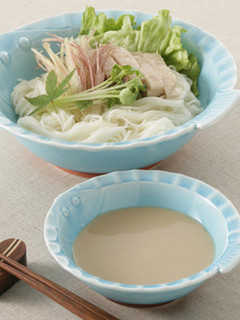 べんりで酢のごまだれそうめん-レシピのメイン写真