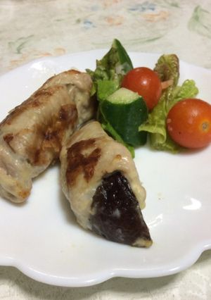 水茄子チーズの肉巻き-レシピのメイン写真