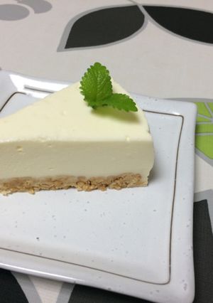 簡単！レアチーズケーキ♡-レシピのメイン写真