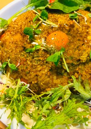 あまったカレーの鶏肉キーマ風カレーライス-レシピのメイン写真