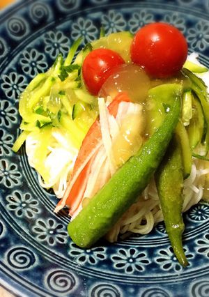 簡単！具だくさんジュレそうめん-レシピのメイン写真