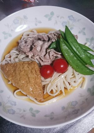 冷しゃぶうどん-レシピのメイン写真