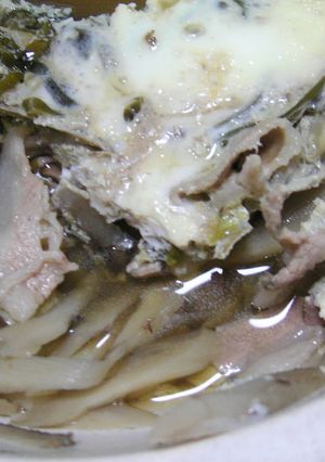 ほんとはどじょうで作るらしいが肉で*柳川-レシピのメイン写真