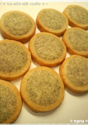 *✿紅茶ミルククッキー✿*-レシピのメイン写真