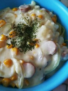 とろとろ簡単!クリームパスタ!-レシピのメイン写真